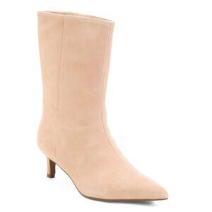 SEYCHELLES Buff Suede Game Changer Heeled Booties